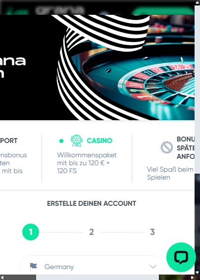 Granawin Casino Mobile screenshot